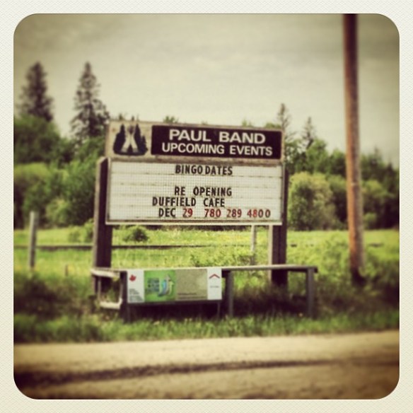 Transformation at Paul Nation, Alberta