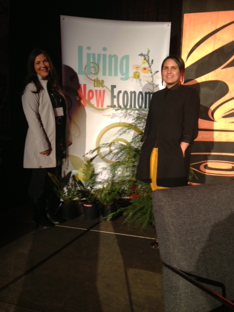 Presenting 'Indigenomics'  at Living the New Economy